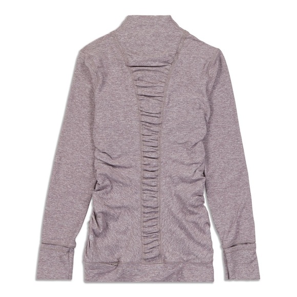 Lululemon Cypress Kiss 1/2 Zip
Heathered Lunar Rock long sleeve - Picture 6 of 8